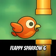 Flappy Sparrow 6 - Bird Flight game