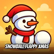 Snowball Flappy Xmas - Helicopter Flap game