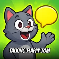 Talking Flappy Tom - Helicopter Flap game